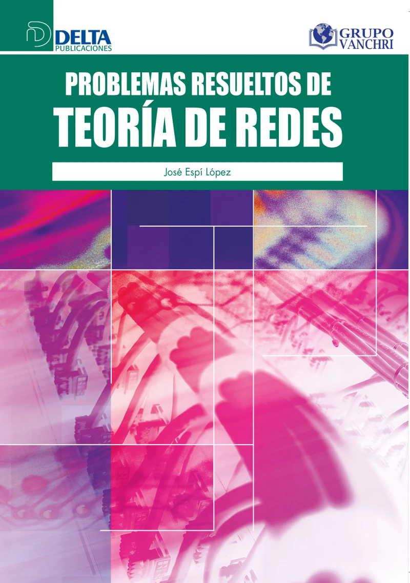 Portada: Problemas resueltos de teoría de redes