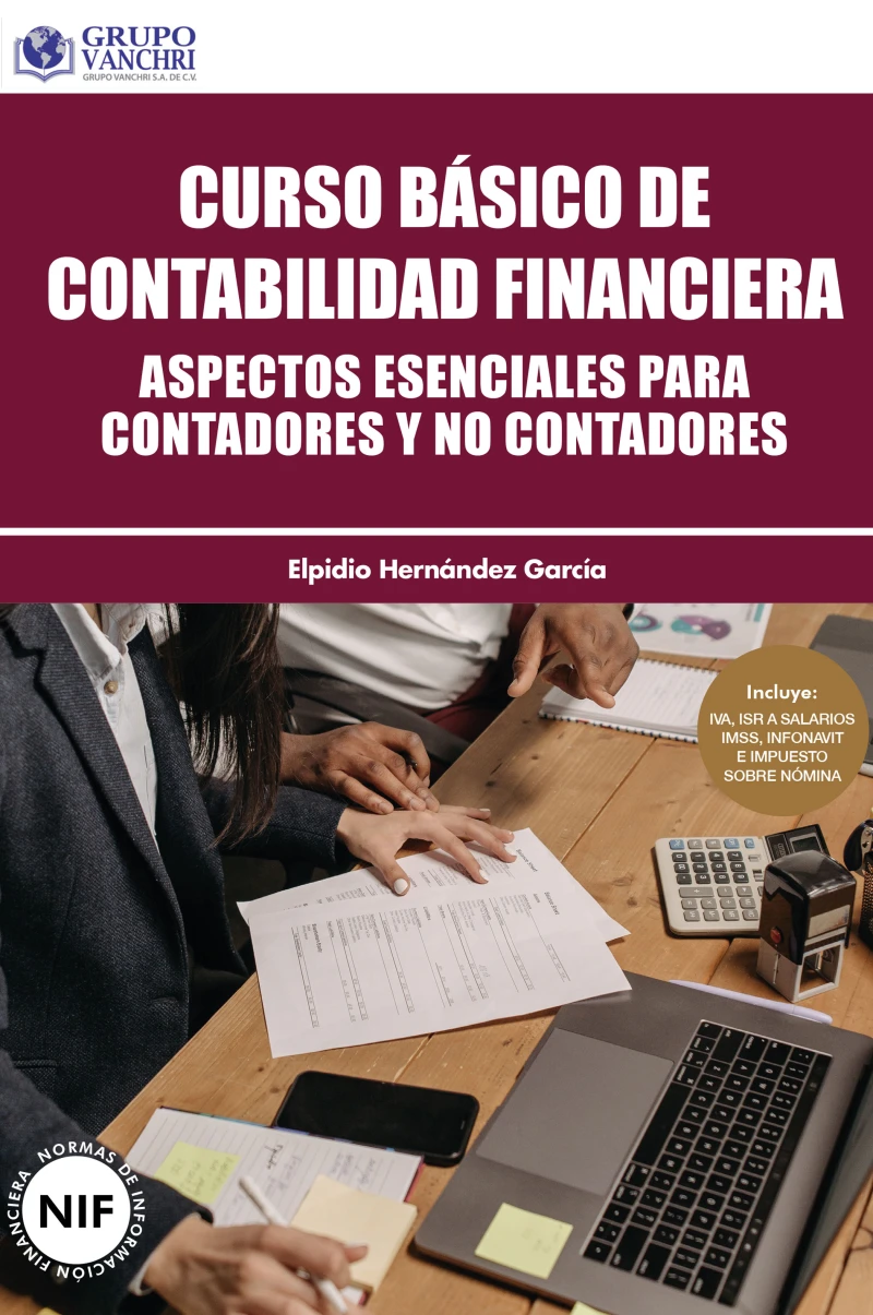 Portada: Curso Básico De Contabilidad Financiera: Aspectos Esenciales Para Contadores Y No Contadores