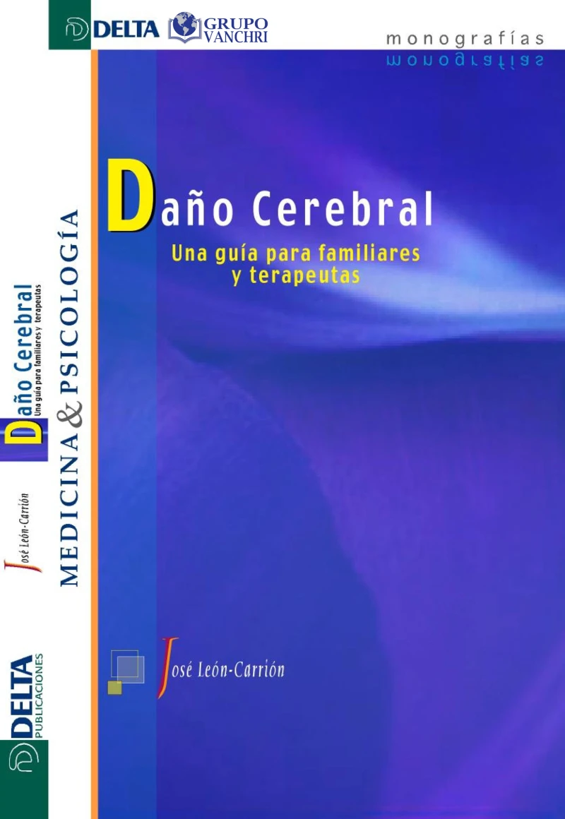 Portada: Daño Cerebral: Una Guía Para Familiares Y Terapeutas