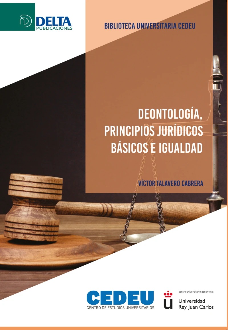 Portada: Deontología, Principios Jurídicos Básicos E Igualdad