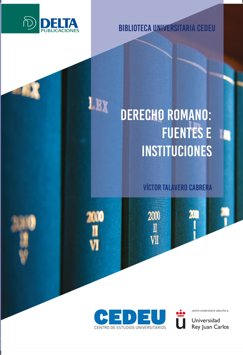 Portada: Derecho Romano: Fuentes E Instituciones