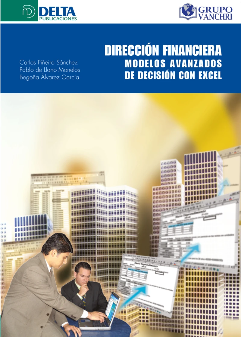 Portada: Dirección Financiera: Modelos Avanzados De Decisión Con Excel