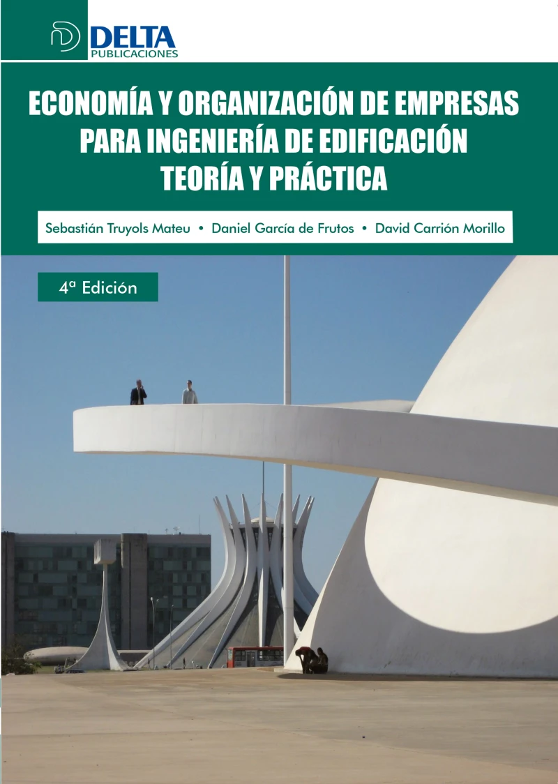 Portada: Economía Y Organización De Empresas Para Ingeniería De Edificación: Teoría Y Práctica