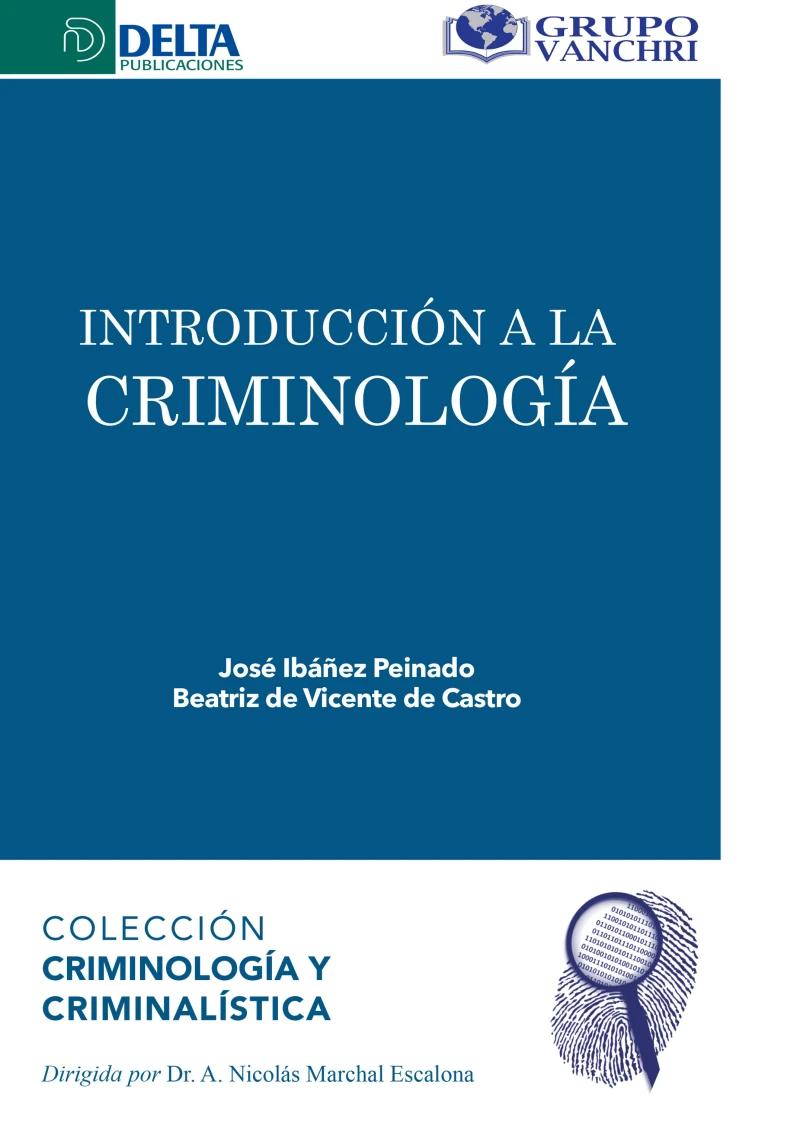 Portada: Introducción A La Criminología