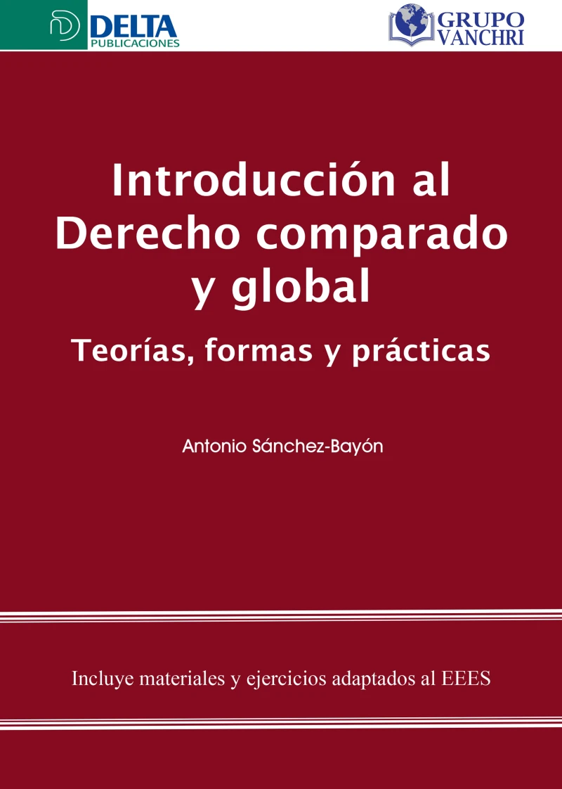 Portada: Introducción Al Derecho Comparado Y Global