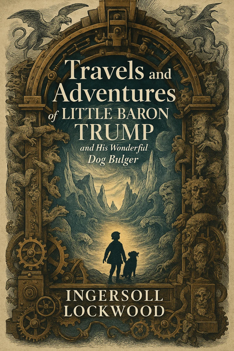 Portada: Travels and adventures of Little Baron Trump and his wonderful dog Bulger