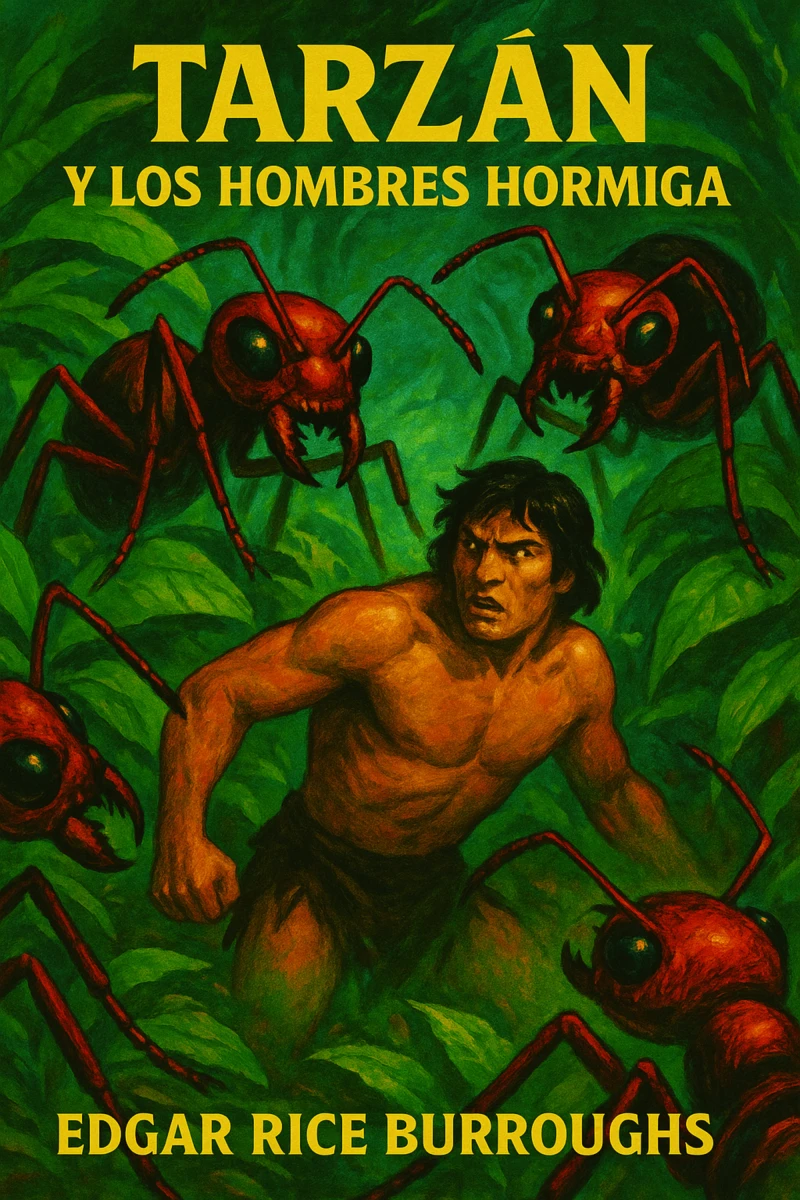 Portada: Tarzán y los hombres hormiga
