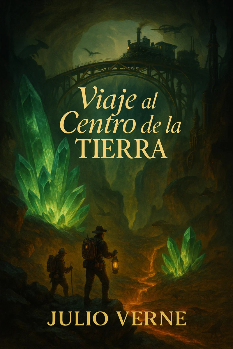 Portada: Viaje al centro de la tierra