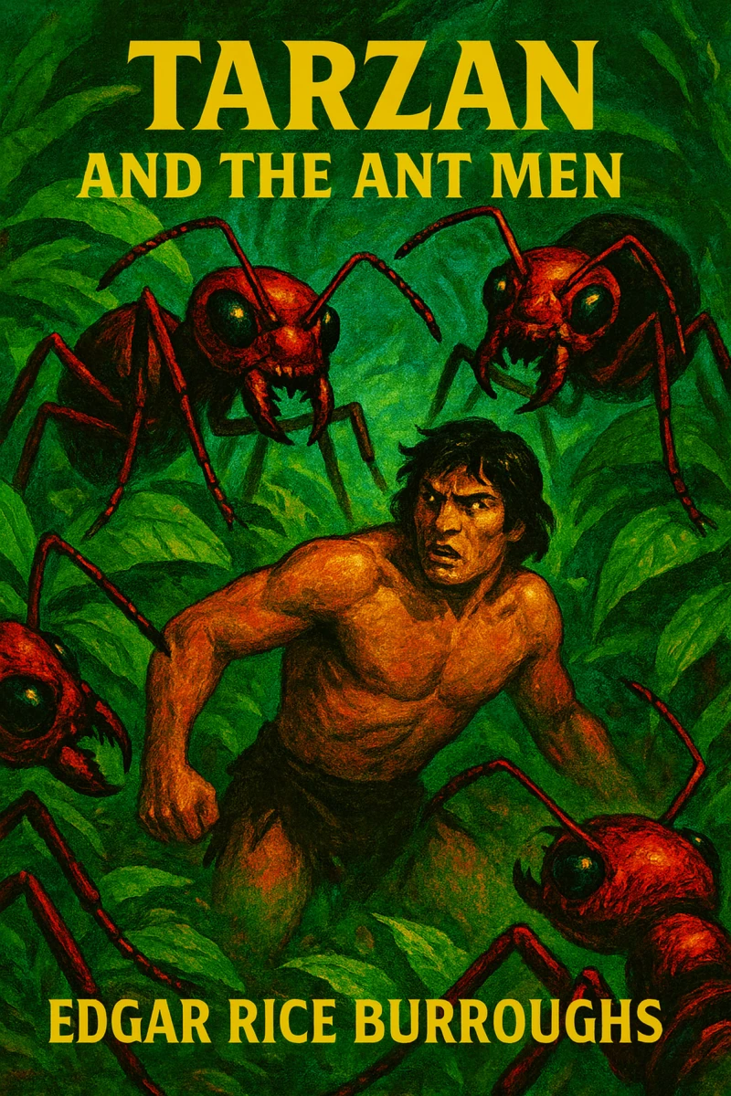 Portada: Tarzan and the Ant Men
