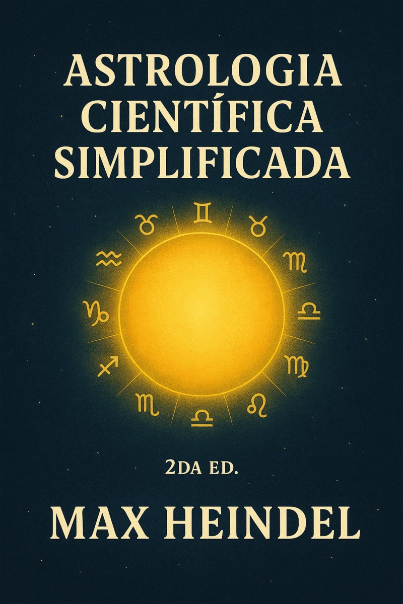 Portada: ASTROLOGIA CIENTIFICA SIMPLIFICADA. 2DA ED.