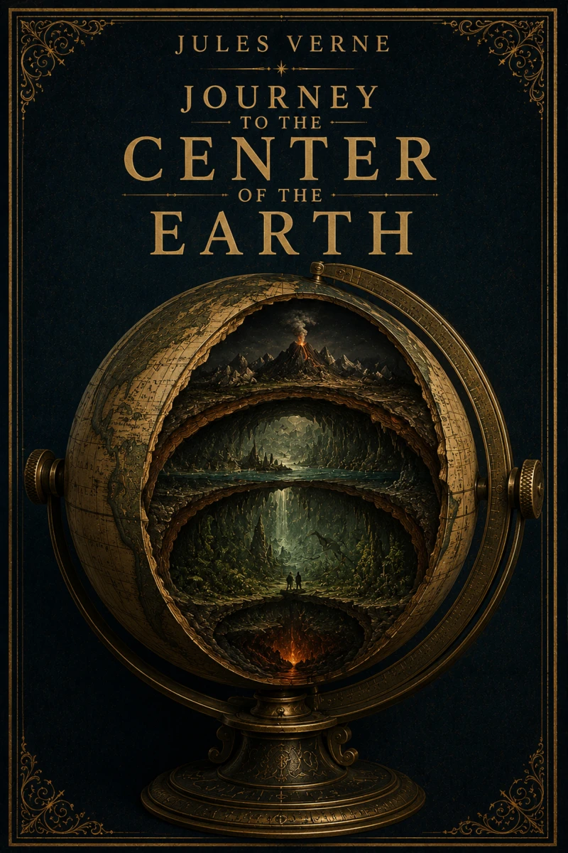 Portada: Journey to the Center of the Earth