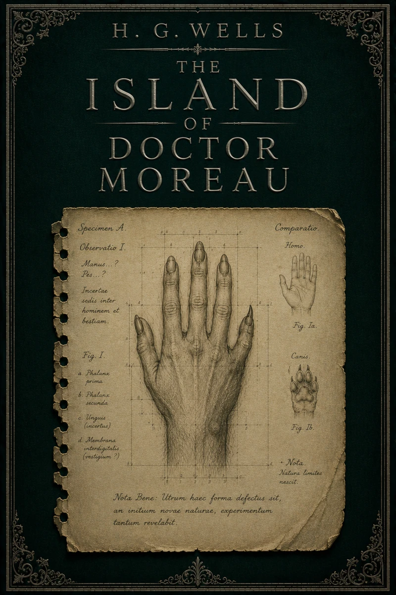Portada: The Island of Doctor Moreau