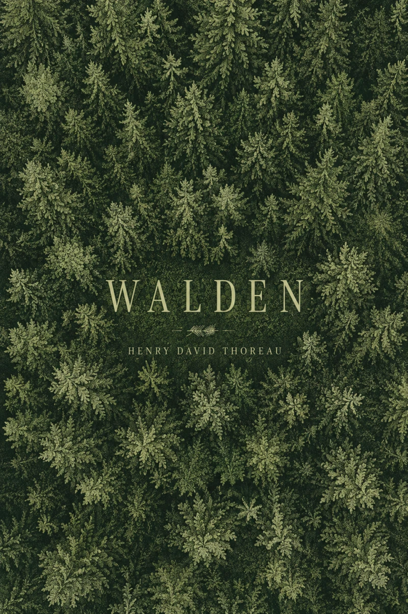 Portada: Walden; or, Life in the Woods