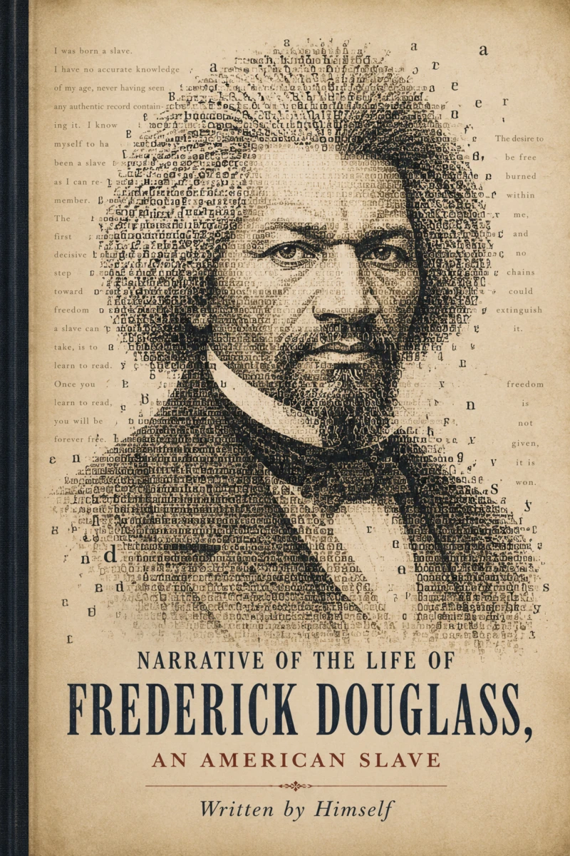 Portada: The Narrative of the Life of Frederick Douglass, an American Slave