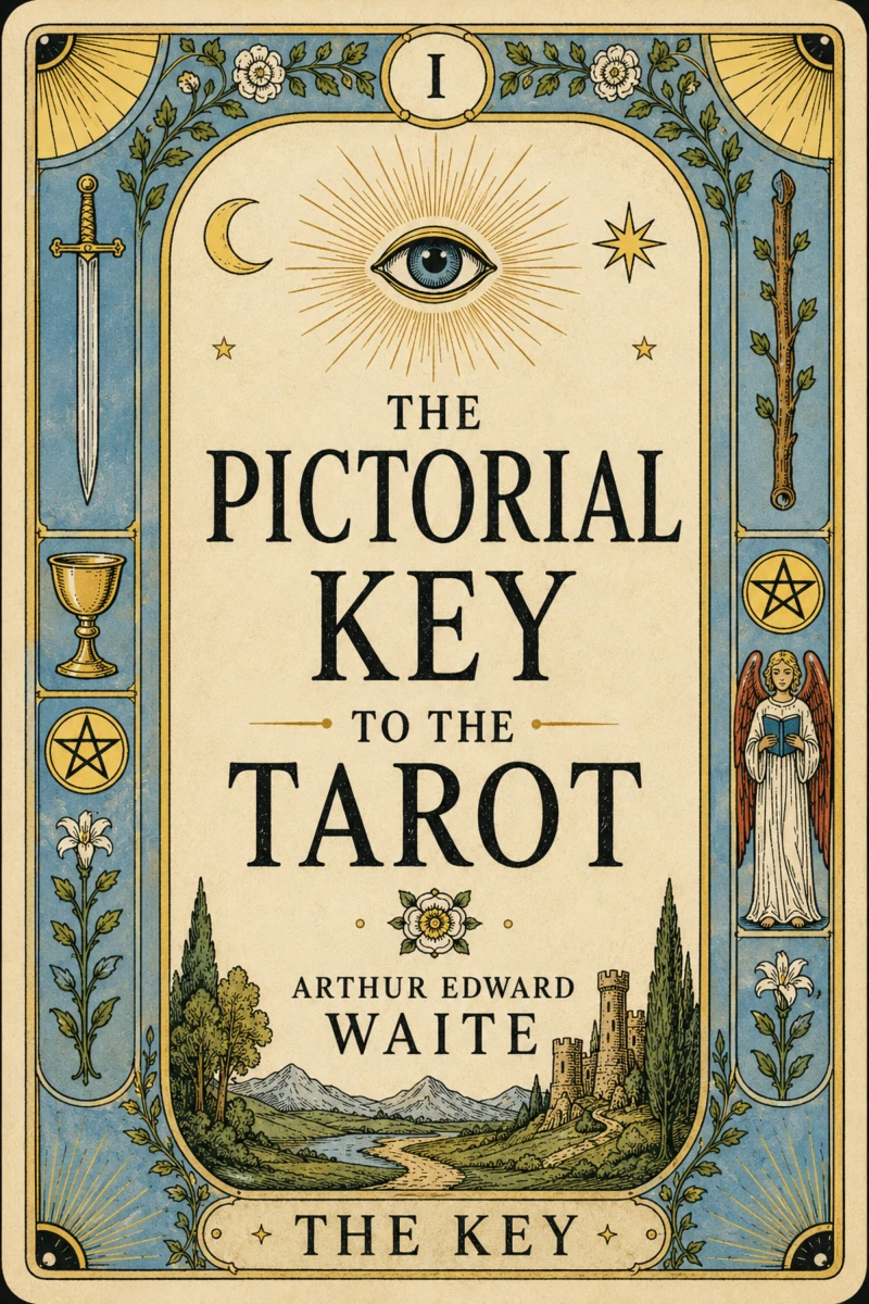 Portada: The Pictorial Key to the Tarot