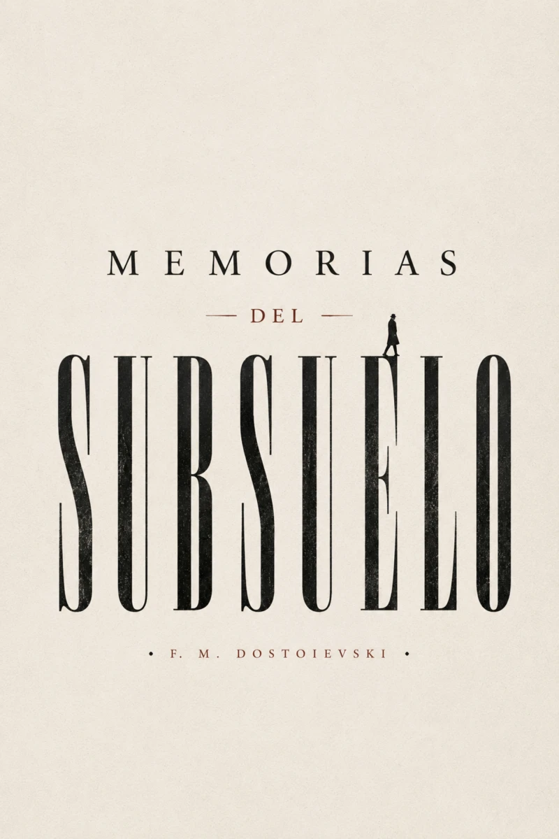 Portada: Memorias del subsuelo