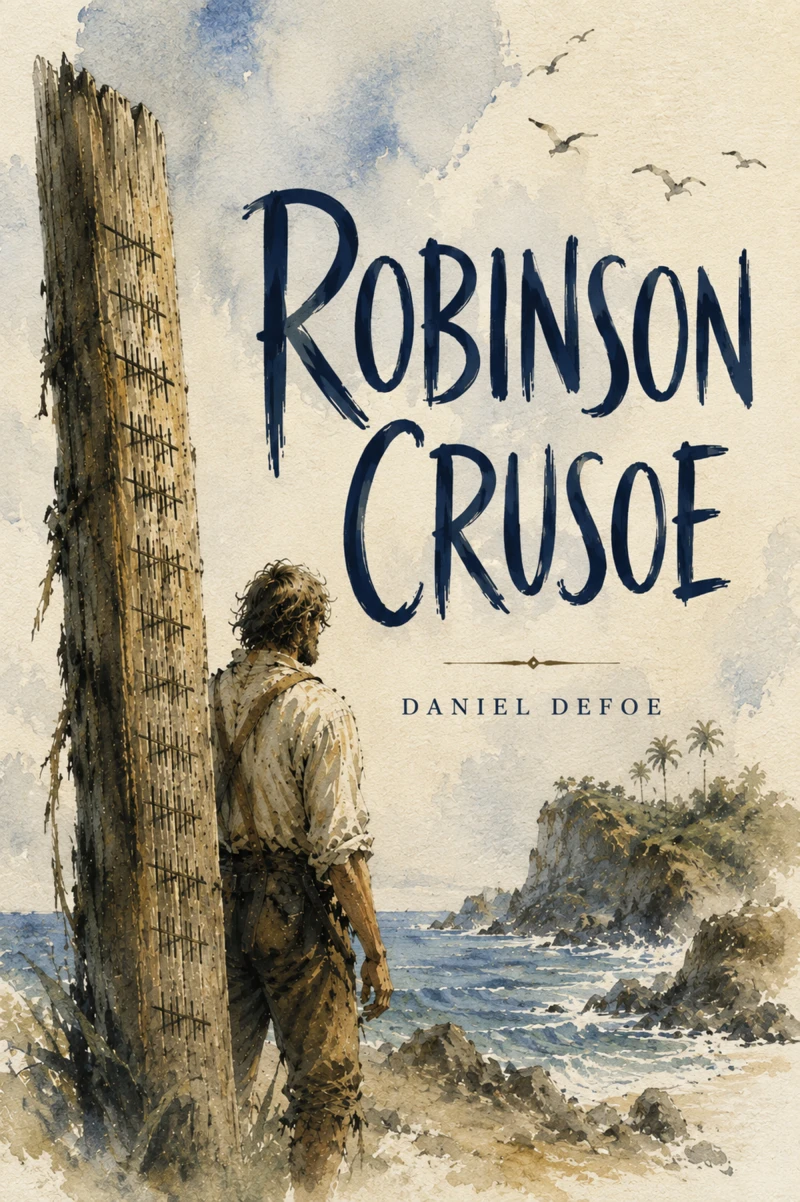 Portada: Robinson Crusoe