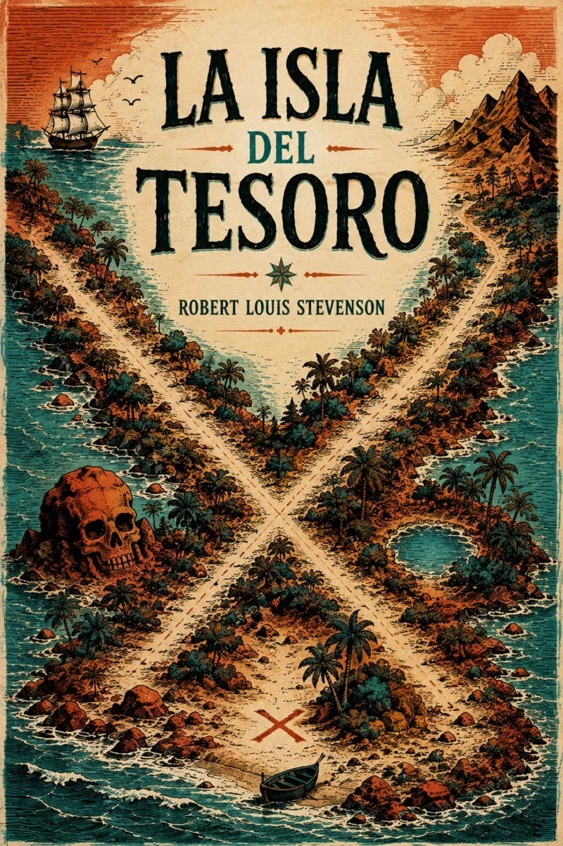 Portada: LA ISLA DEL TESORO