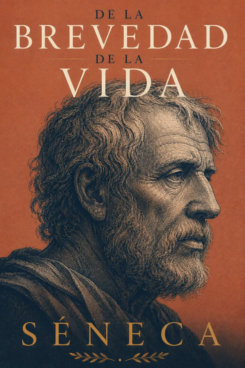 Portada: DE LA BREVEDAD DE LA VIDA
