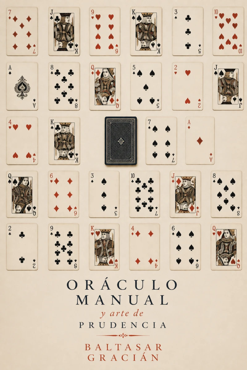Portada: Oráculo manual y arte de prudencia