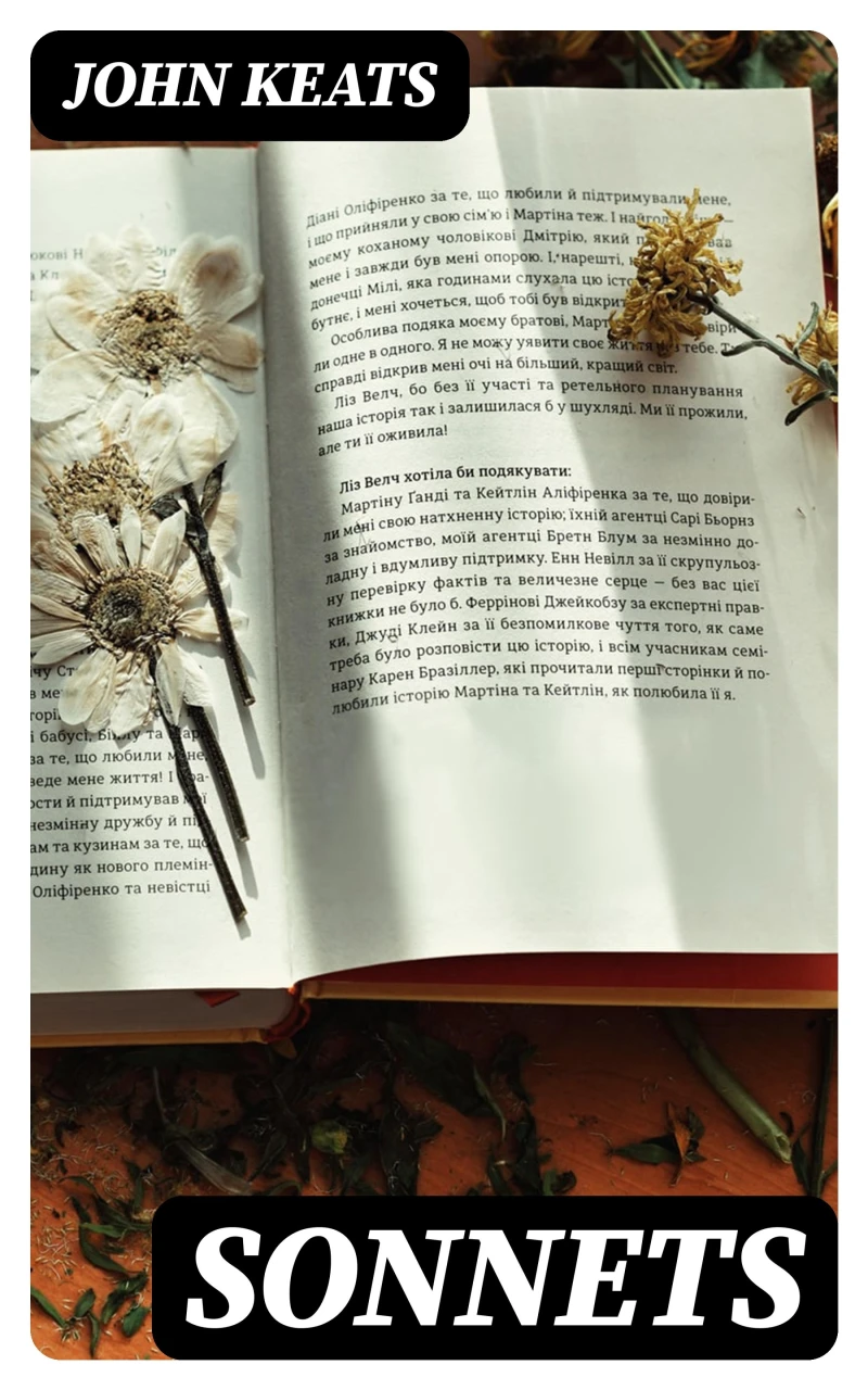 Portada: Sonnets