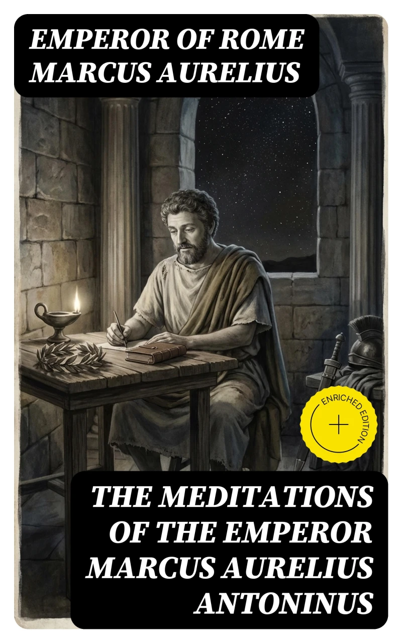 Portada: The Meditations of the Emperor Marcus Aurelius Antoninus (Annotated)