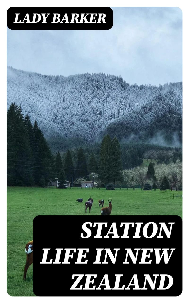 Portada: Station Life in New Zealand