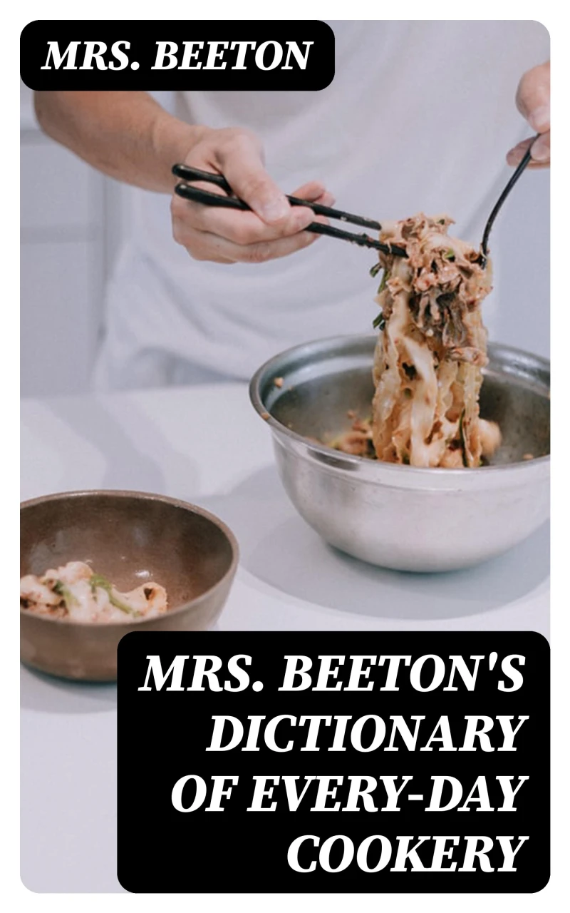 Portada: Mrs. Beeton's Dictionary of Every-Day Cookery