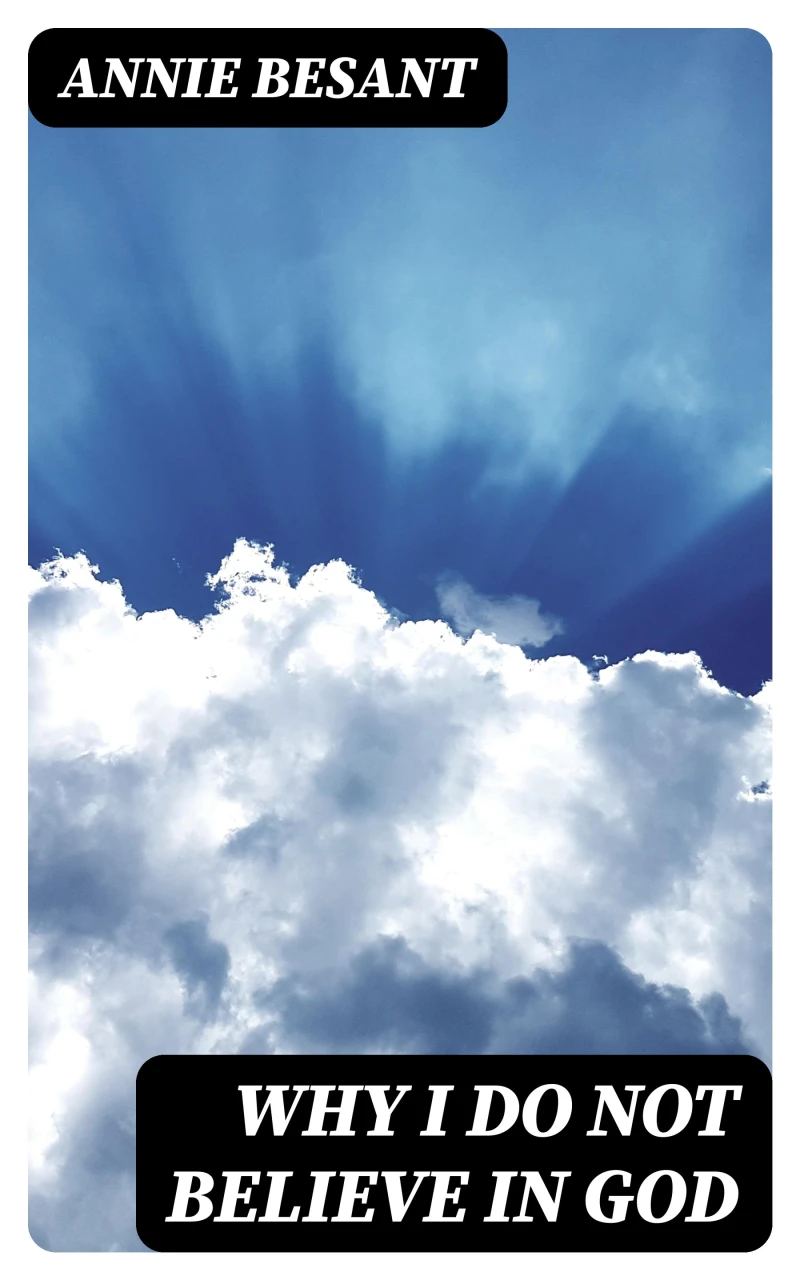 Portada: Why I Do Not Believe in God