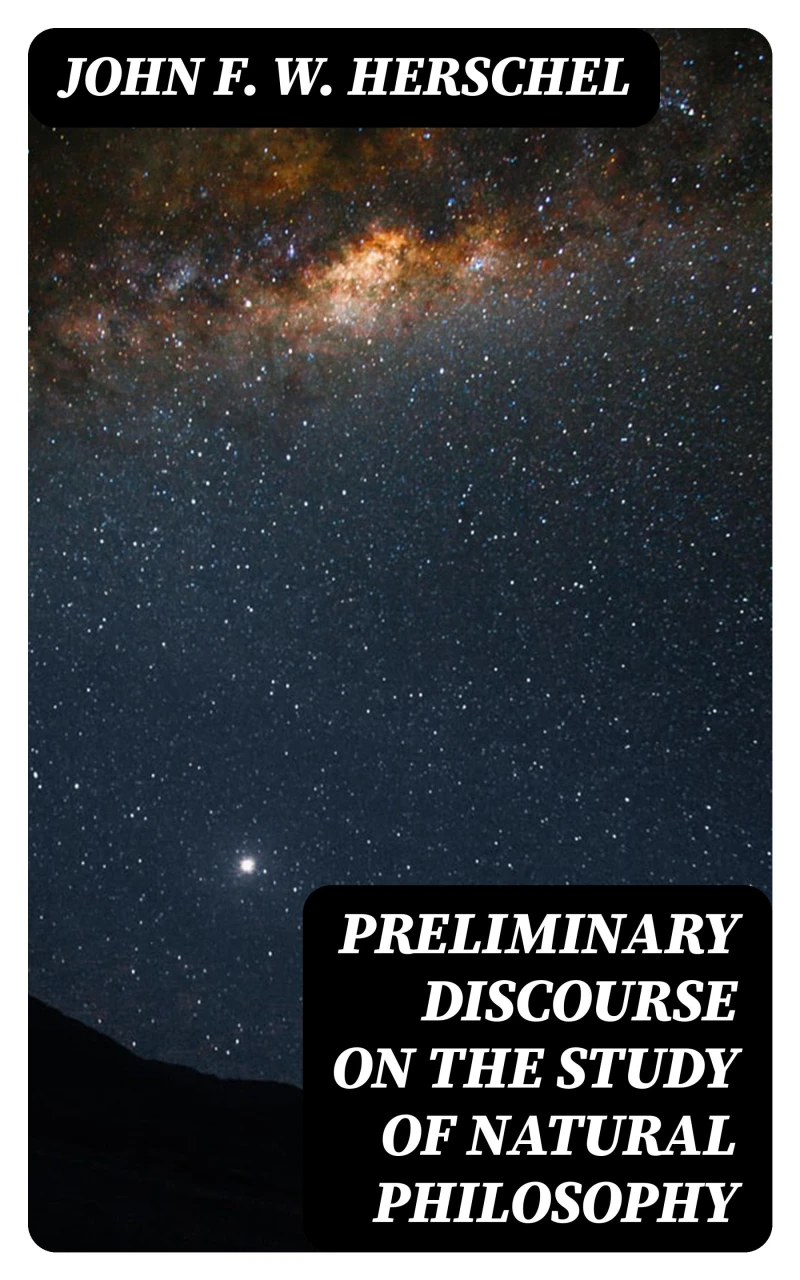 Portada: Preliminary Discourse on the Study of Natural Philosophy