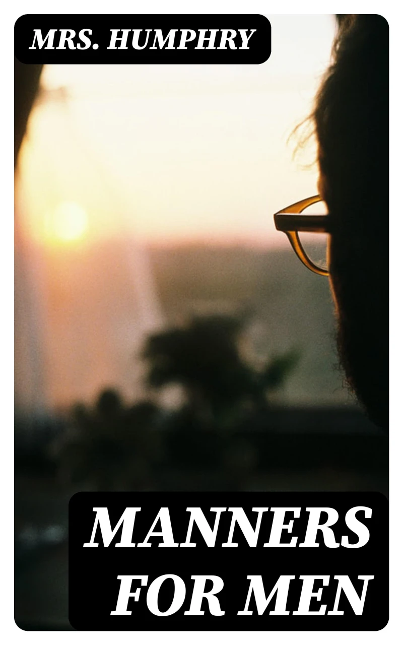 Portada: Manners for Men