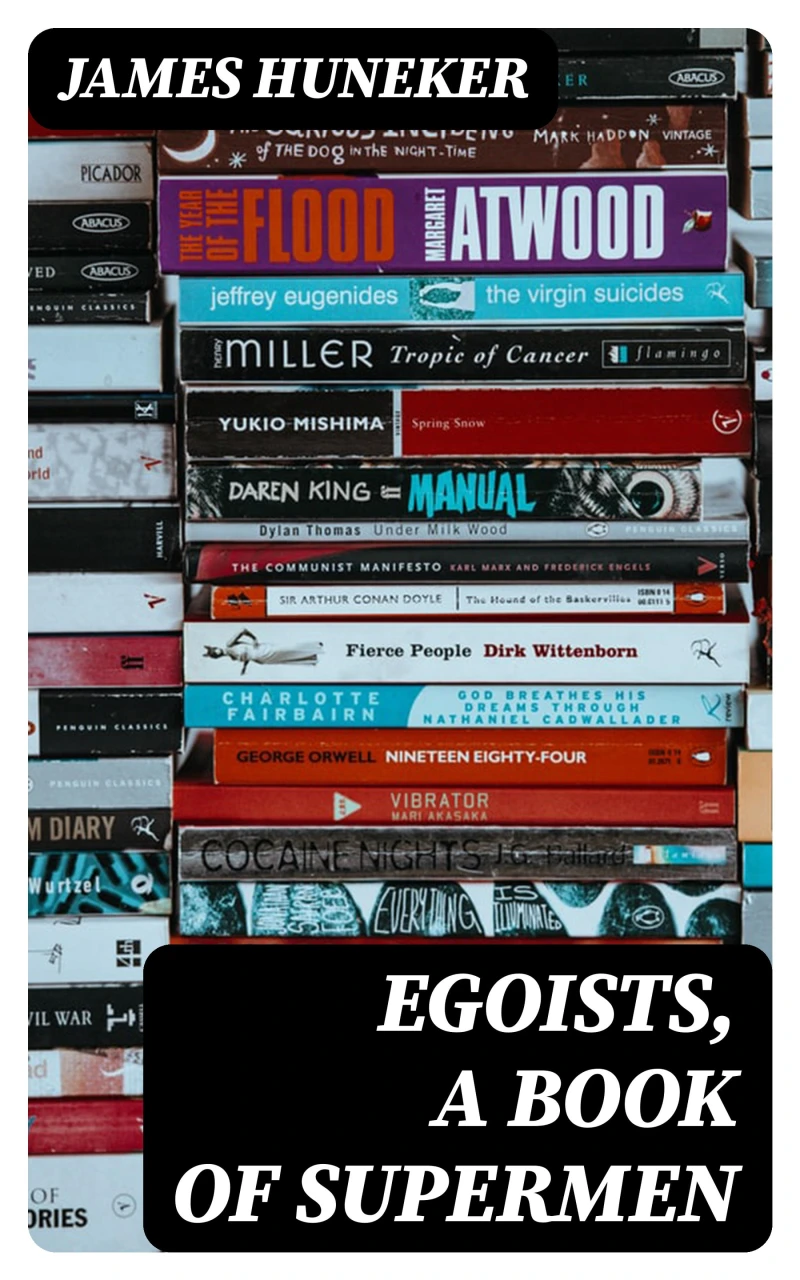 Portada: Egoists, A Book of Supermen