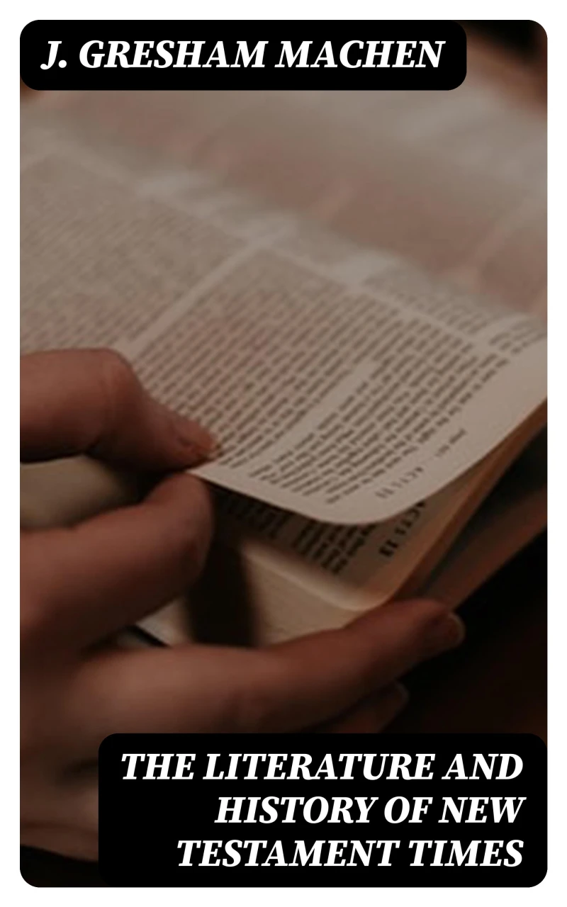 Portada: The Literature and History of New Testament Times