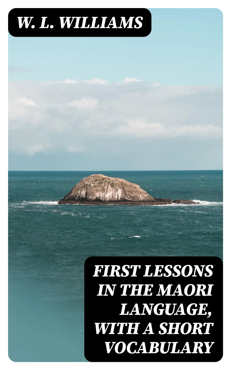 Portada: First Lessons in the Maori Language, with a Short Vocabulary