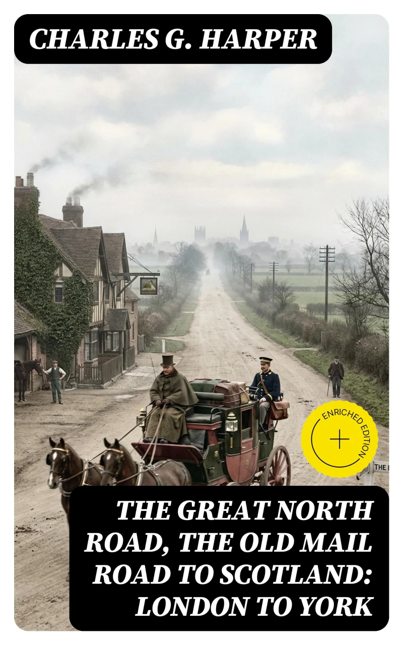 Portada: The Great North Road, the Old Mail Road to Scotland: London to York (Annotated)