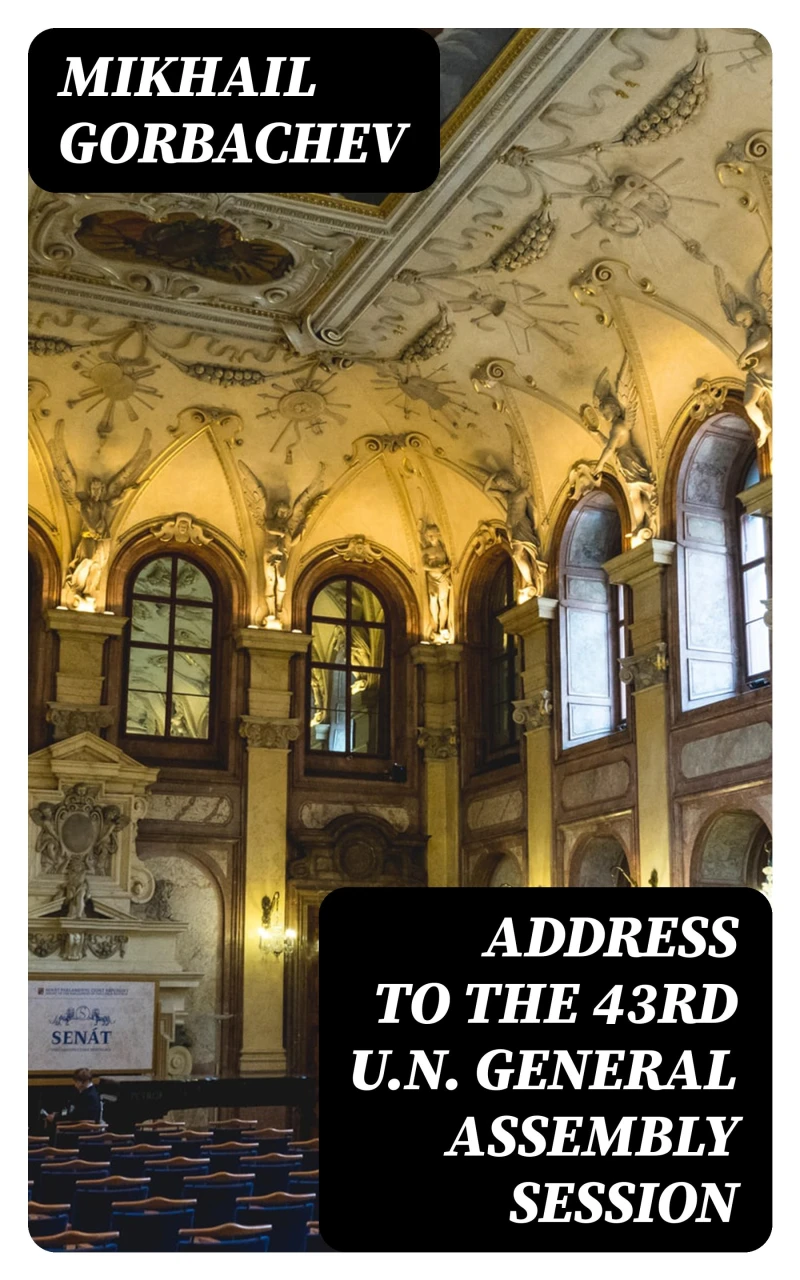 Portada: Address to the 43rd U.N. General Assembly Session