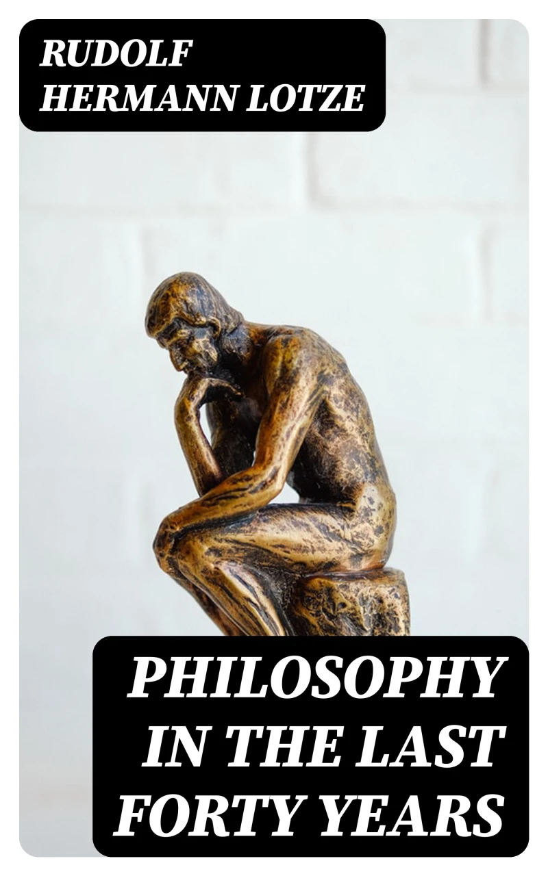 Portada: Philosophy in the Last Forty Years