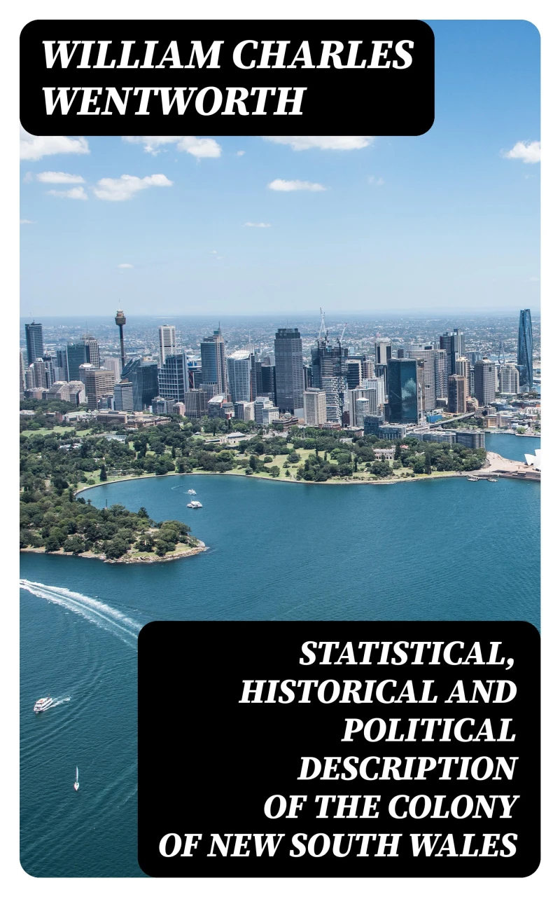 Portada: Statistical, Historical and Political Description of the Colony of New South Wales