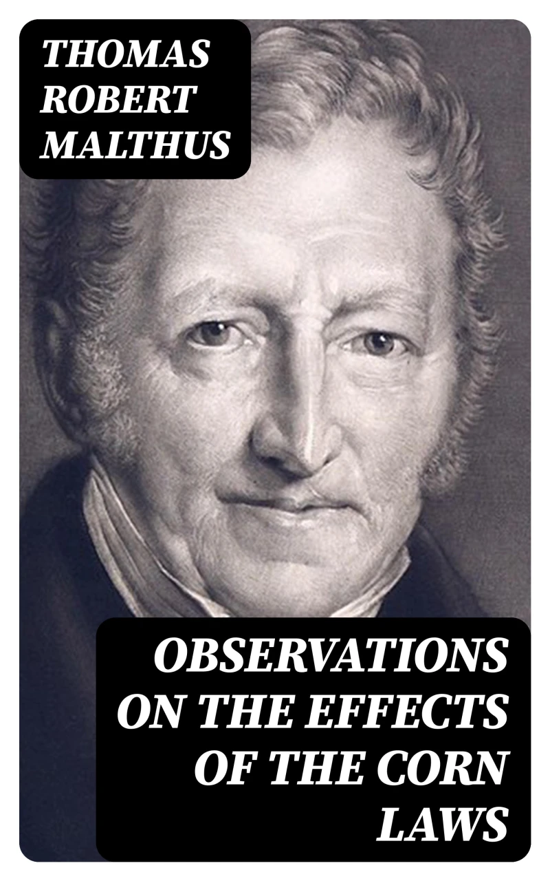 Portada: Observations on the Effects of the Corn Laws