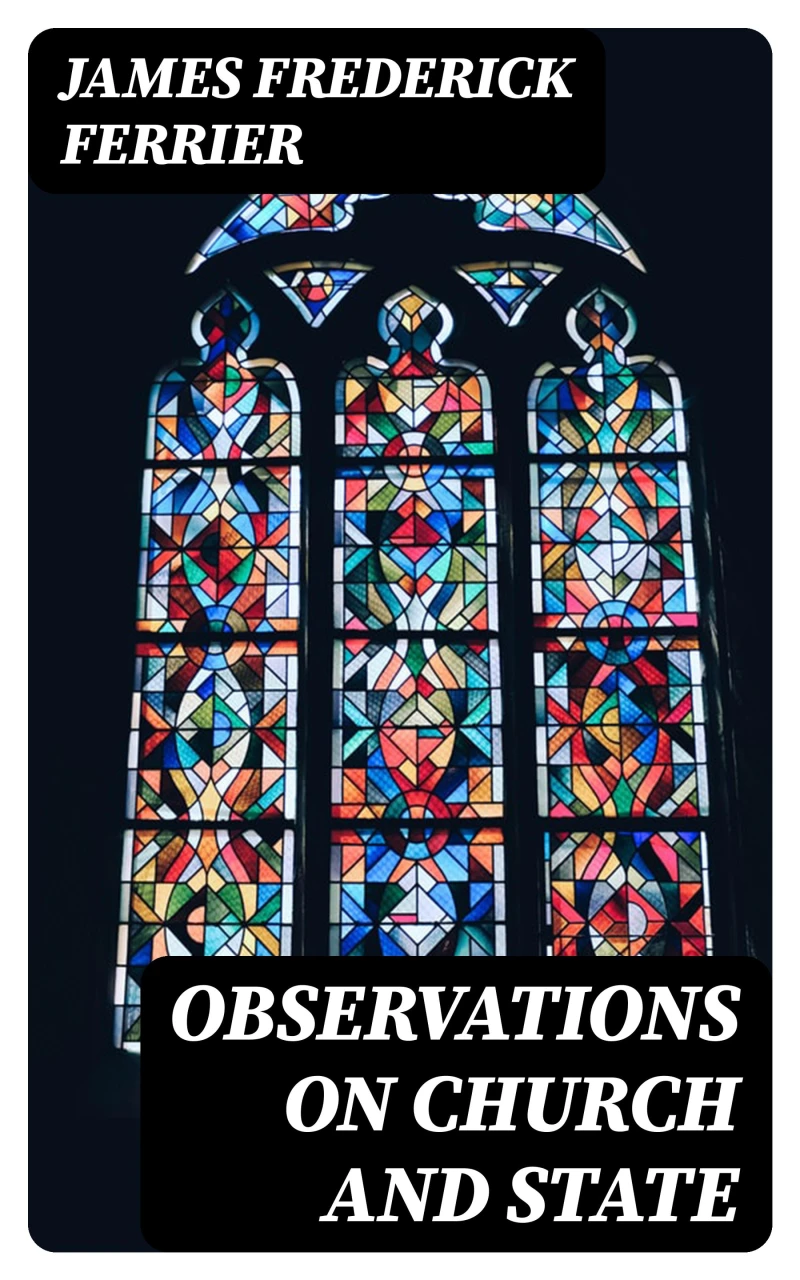 Portada: Observations on Church and State