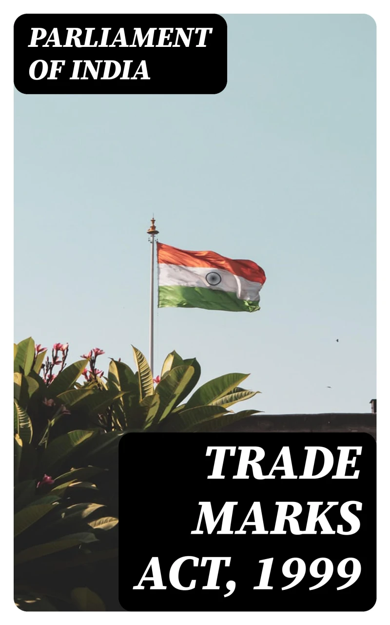 Portada: Trade Marks Act, 1999