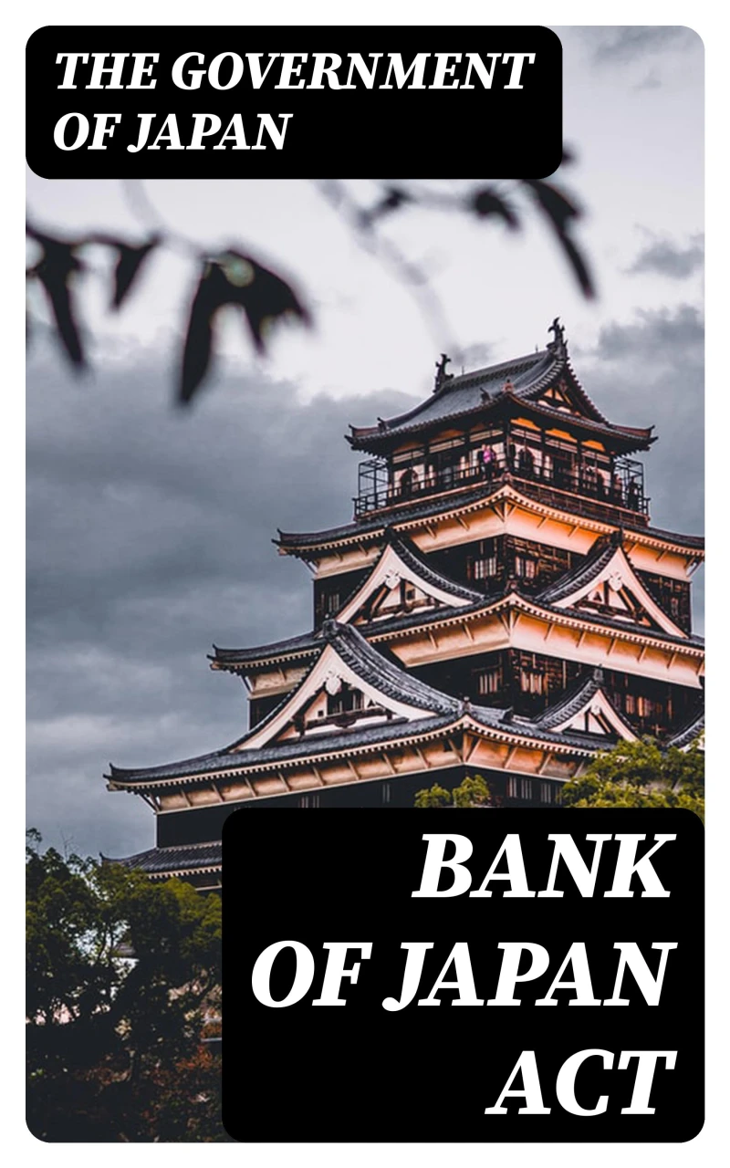 Portada: Bank of Japan Act