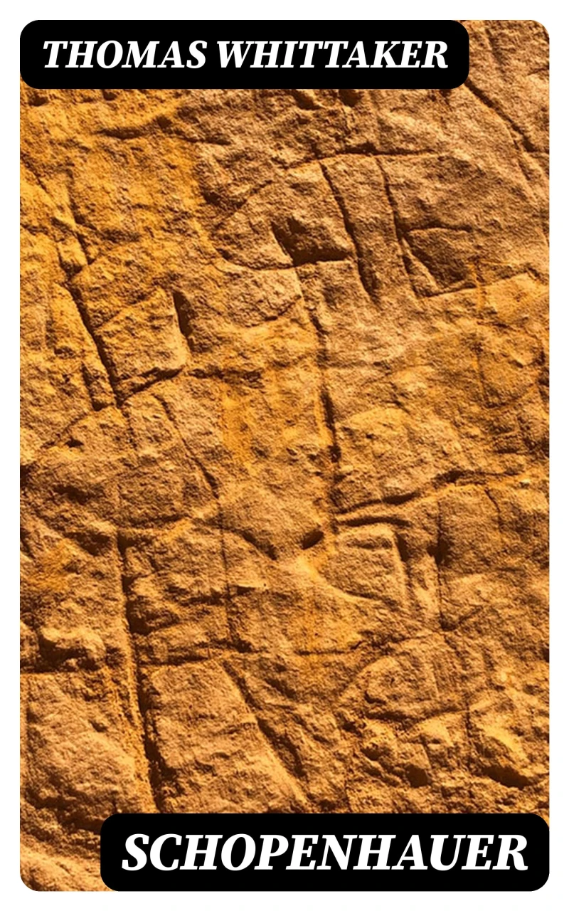 Portada: Schopenhauer