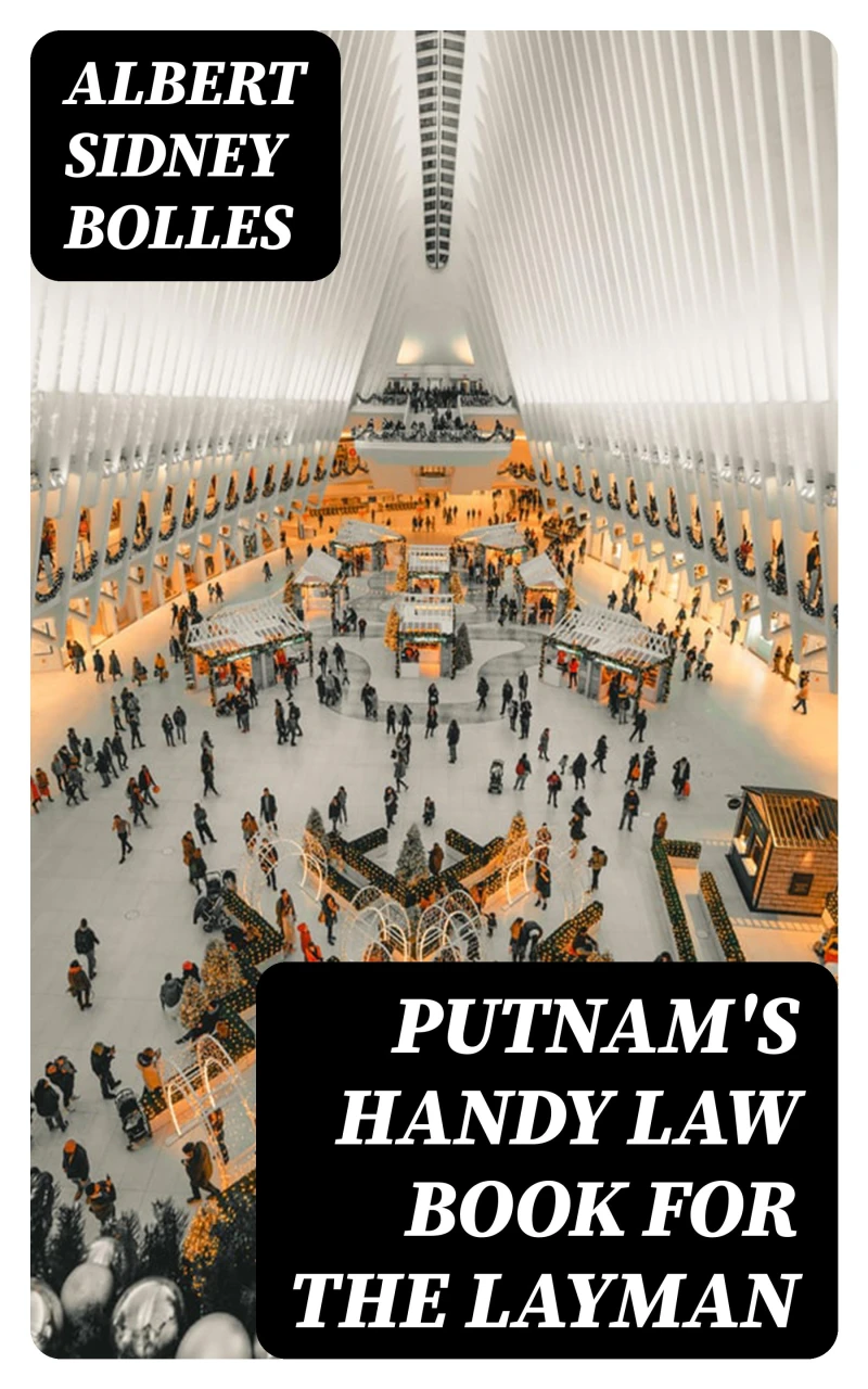 Portada: Putnam's Handy Law Book for the Layman