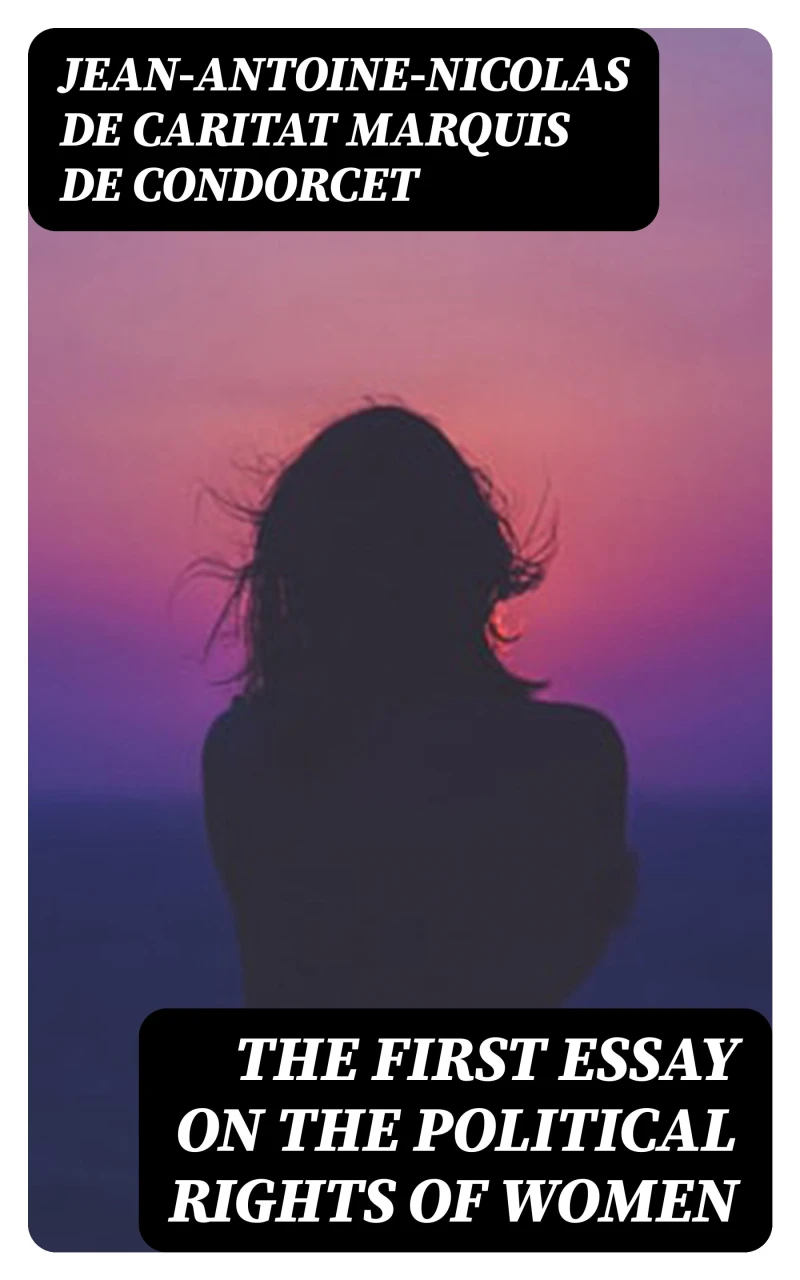 Portada: The First Essay on the Political Rights of Women