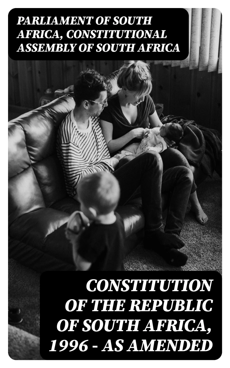 Portada: Constitution of the Republic of South Africa, 1996 — as amended