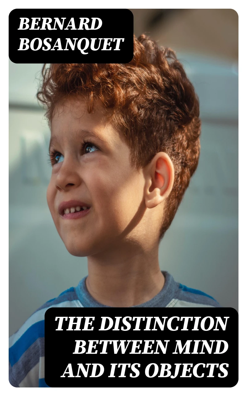Portada: The Distinction between Mind and Its Objects