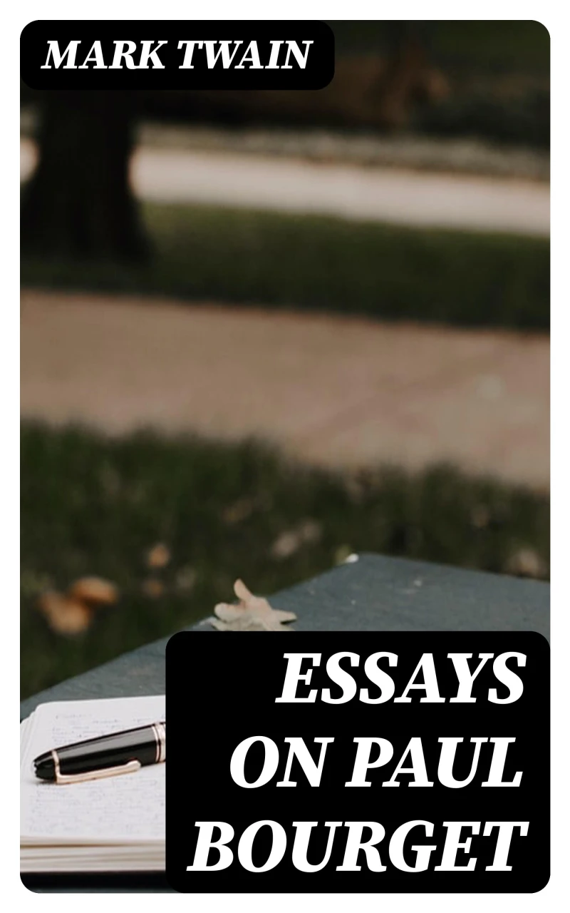 Portada: Essays on Paul Bourget