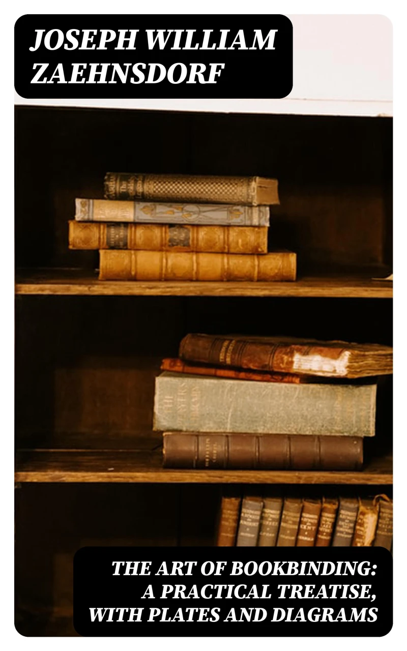 Portada: The Art of Bookbinding: A practical treatise, with plates and diagrams