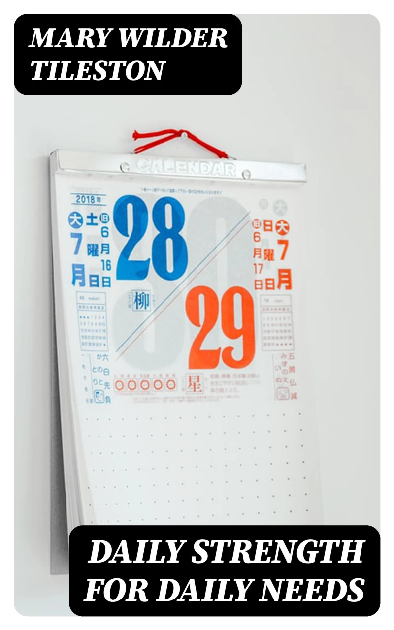 Portada: Daily Strength for Daily Needs